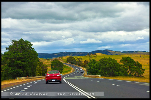 Внутреннее шоссе, Midland Highway, Тасмания, Tasmania, Австралия, Australia